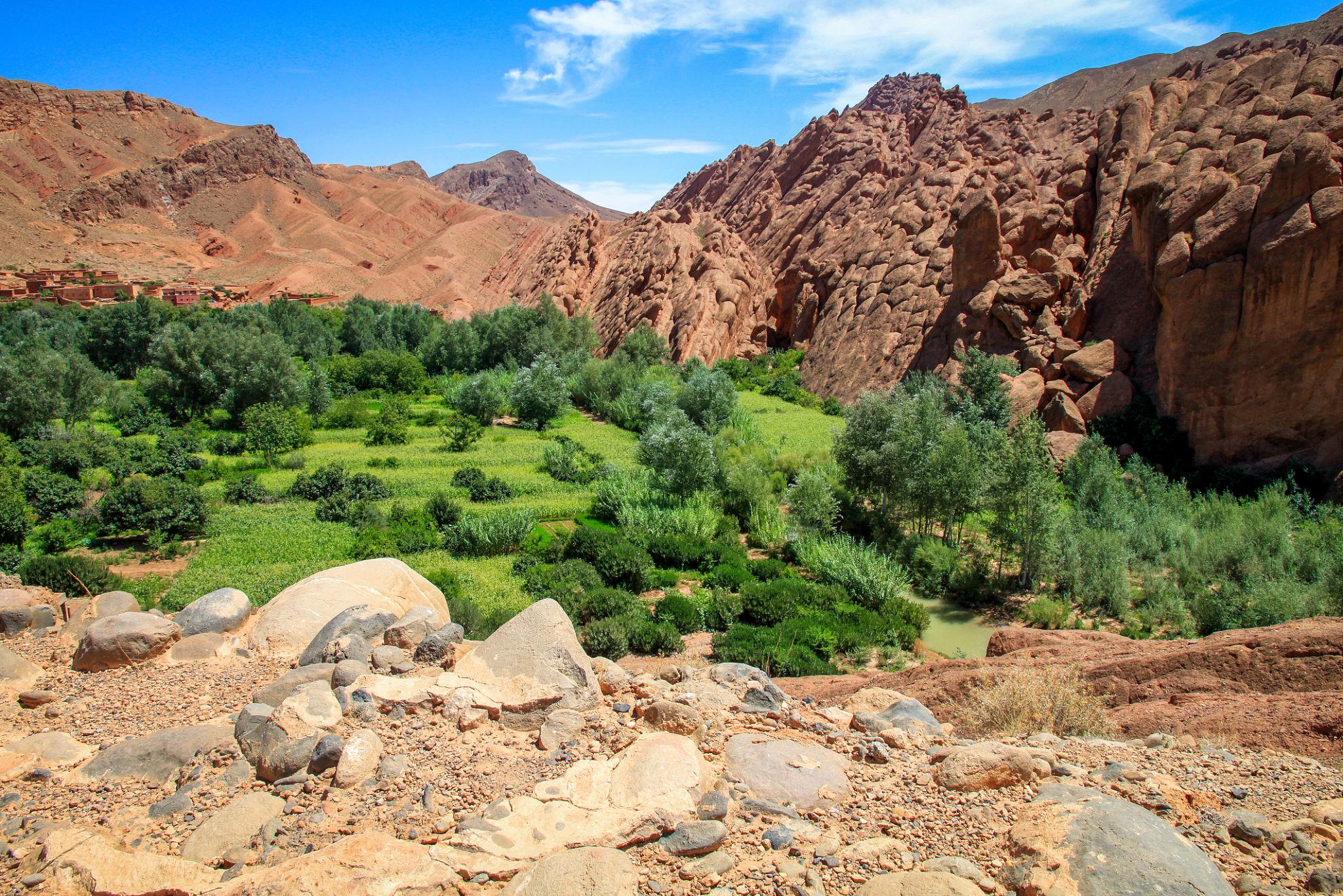 Marrakech - Ait Benhaddou - Ouarzazate - Skoura – Gorge de dades